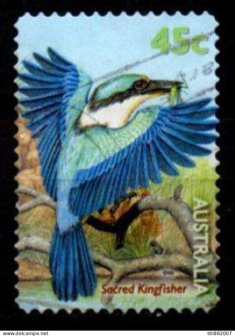 AUSTRALIE   -    Oiseau  ,  Martin- Pêcheur  ,   Oblitéré  . - Zangvogels