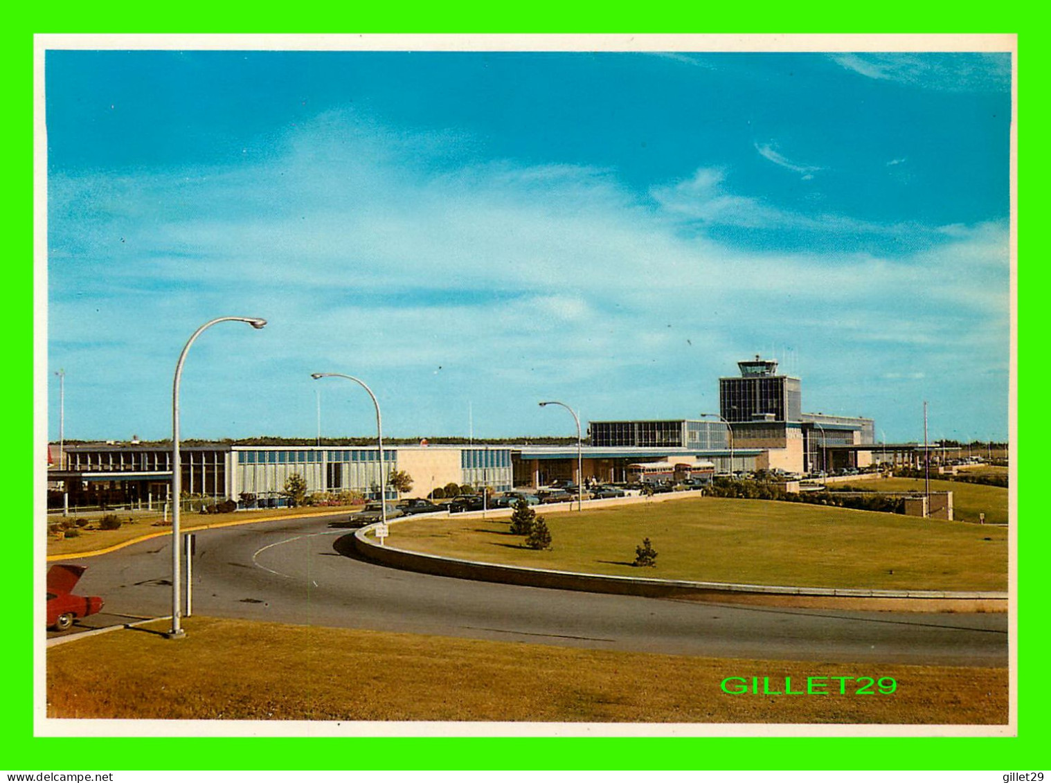 HALIFAX, NOVA SCOTIA - THE INTERNATIONAL AIRPORT AT HALIFAX - PLASTICHROME - - Halifax