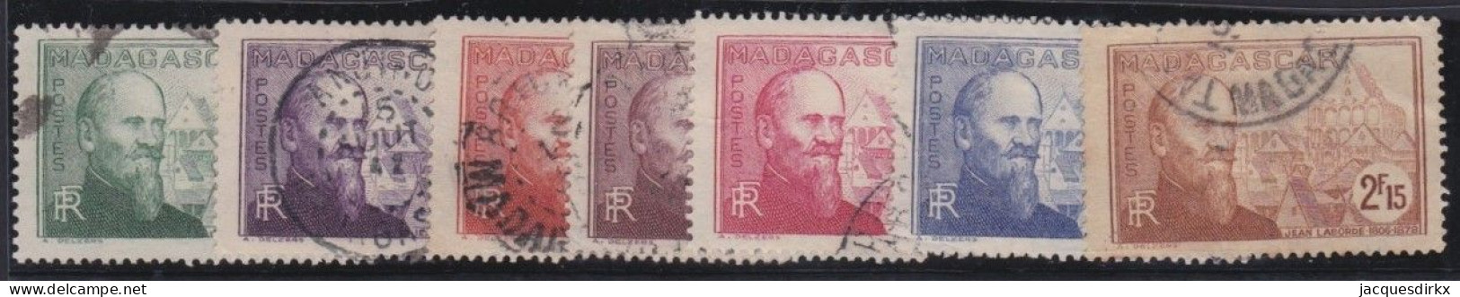 Madagascar   .  Y&T   .    199/205     .      O     .     Oblitéré - Used Stamps