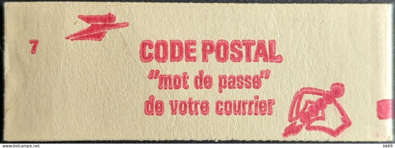 2220 C5 Conf. 7 Carnet Fermé Liberté 1.80F Rouge - Modern : 1959-…