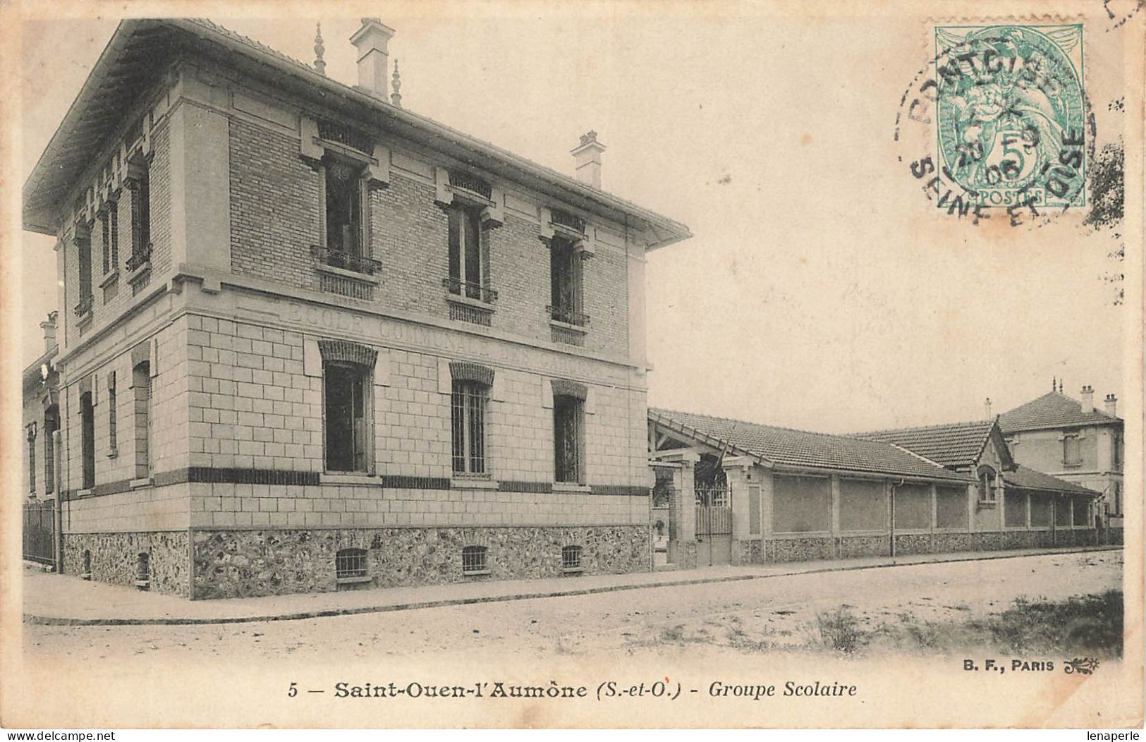 D5421 Saint Ouen L'aumône Groupe Scolaire - Saint-Ouen-l'Aumône