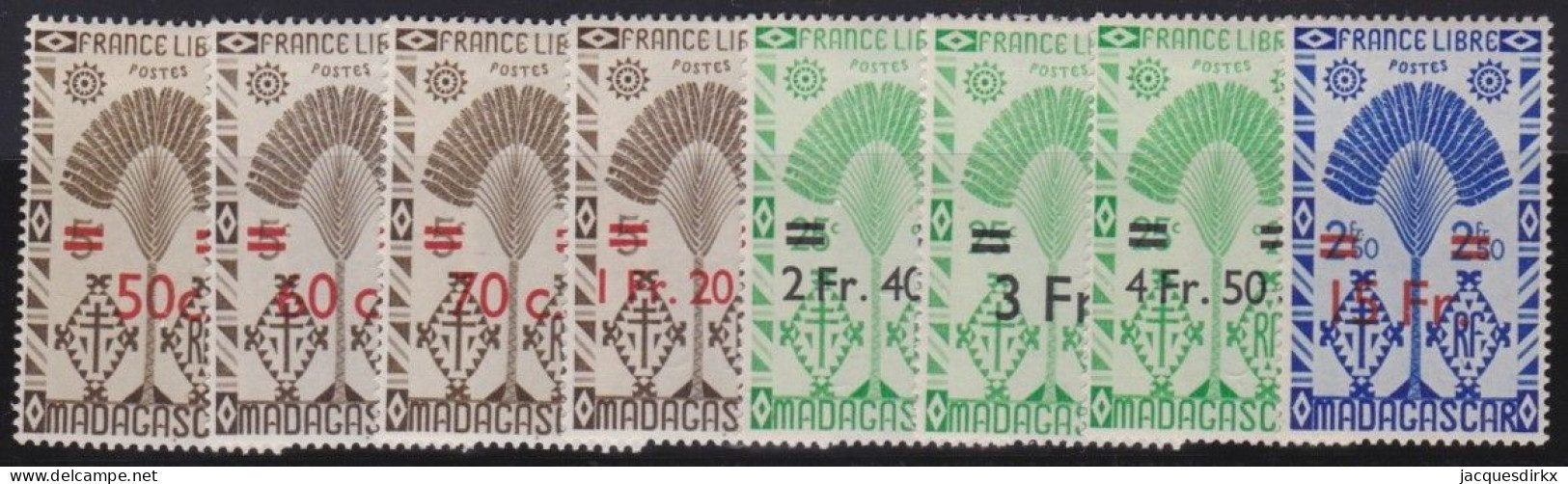 Madagascar   .  Y&T   .    290/297.      *     .     Neuf Avec Gomme - Unused Stamps