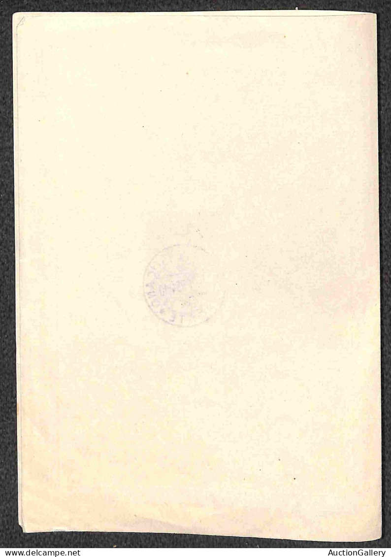 VATICANO - 1953 - Pier Lombardo 100 Lire (173) Su Cartoncino Delle Poste Vaticane Con Annullo 5.6.51 - Andere & Zonder Classificatie