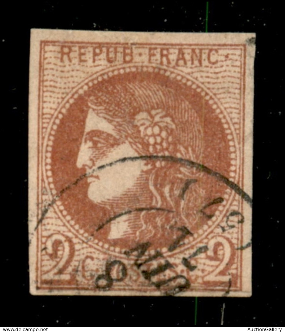 EUROPA - FRANCIA - 1870 - 2 Cent (37) Usato - Sonstige & Ohne Zuordnung