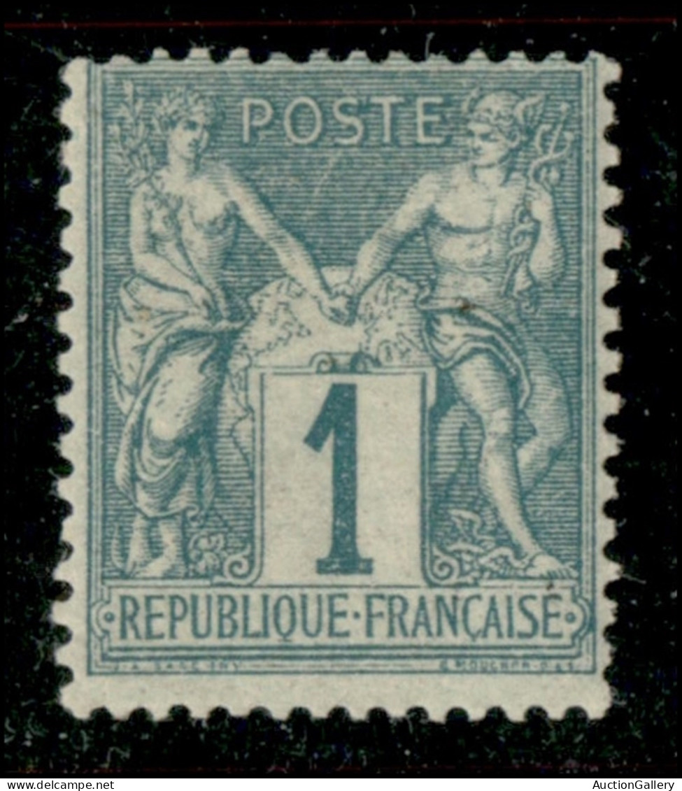 EUROPA - FRANCIA - 1876 - 1 Cent (56) - Gomma Originale - Other & Unclassified