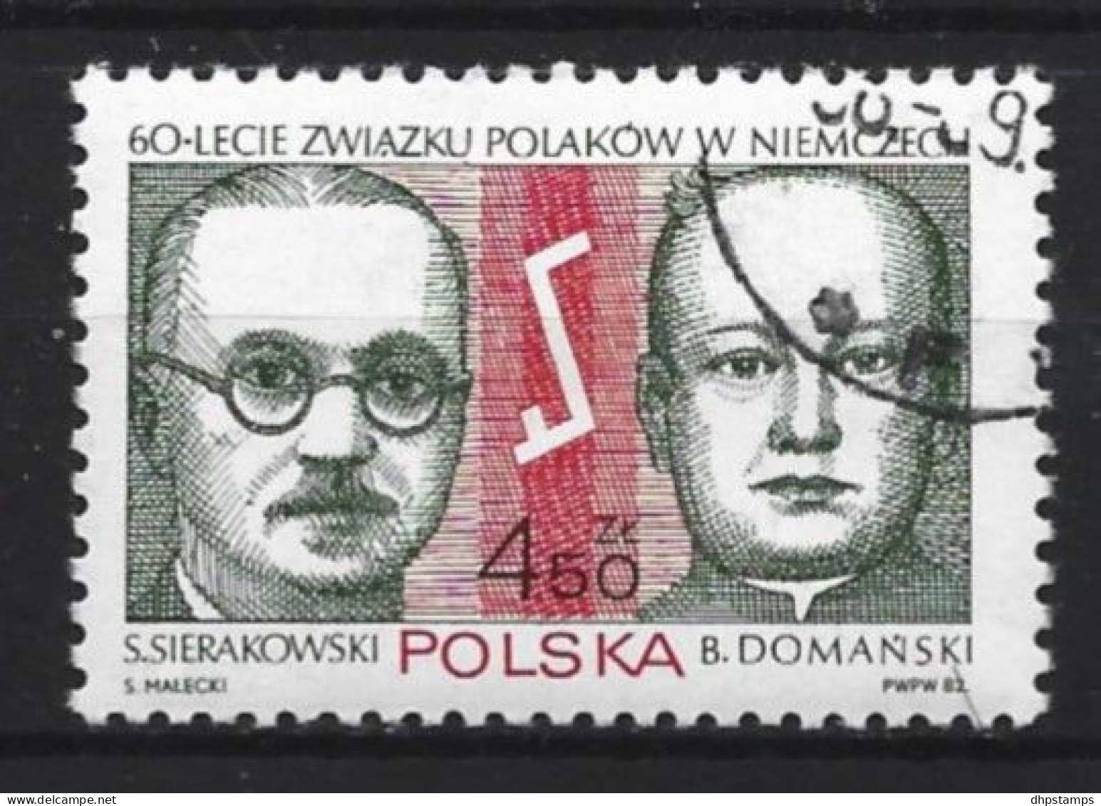 Polen 1982 S. Sierakowski & B. Domanski  Y.T. 2629 (0) - Used Stamps