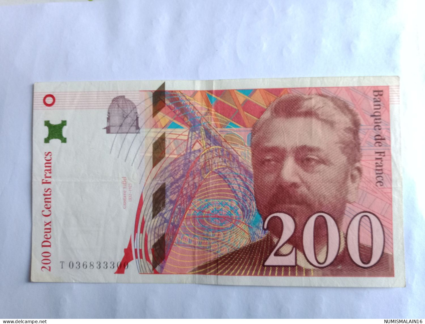 France - Billet De 200 Francs - Gustave Eiffel - 1996 - 200 F 1995-1999 ''Eiffel''