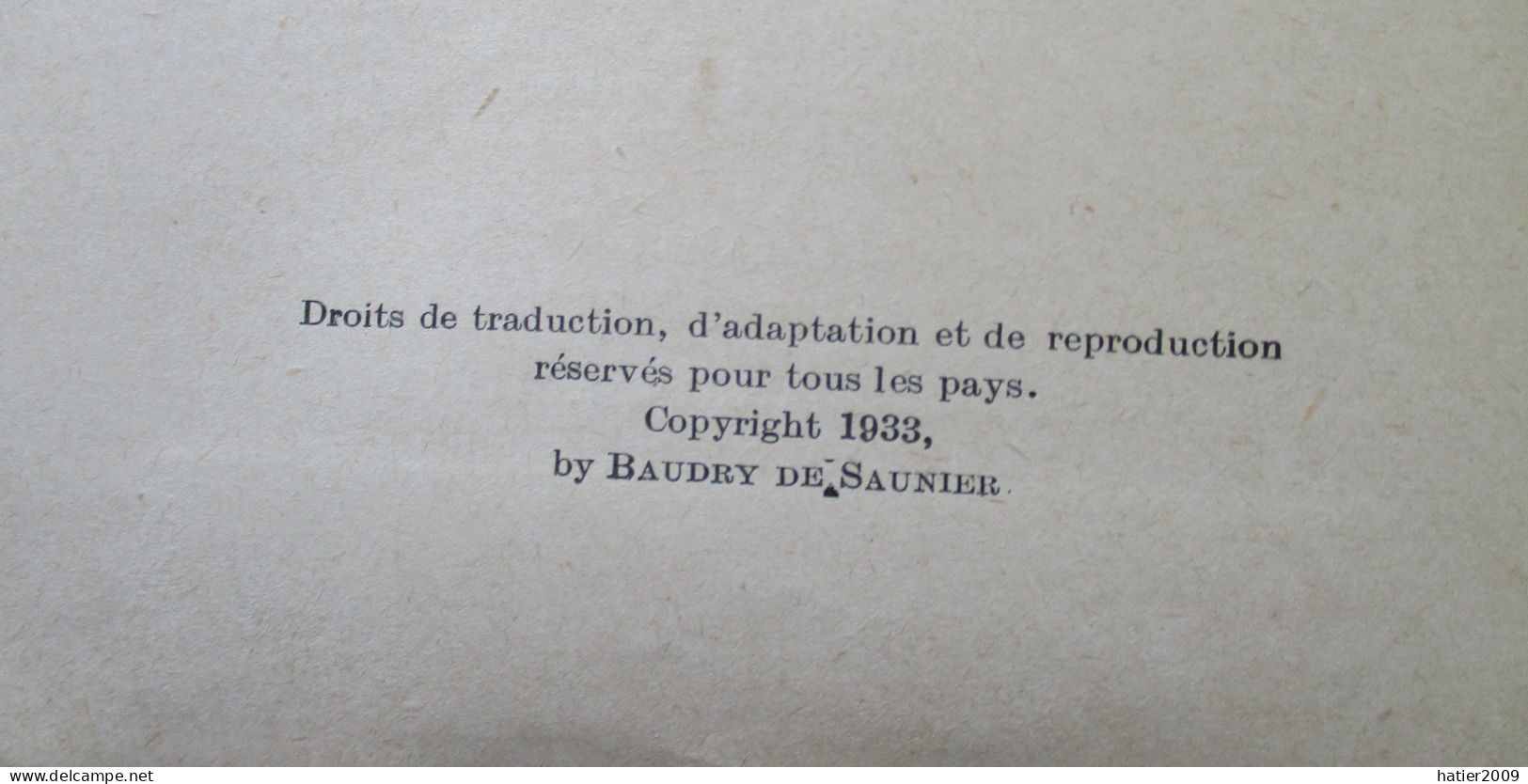 Initiation à La T.S.F. - Par BAUDRY DE SAUNIER - 1933 6 CHEZ FLAMMARION - Bricolage / Tecnica