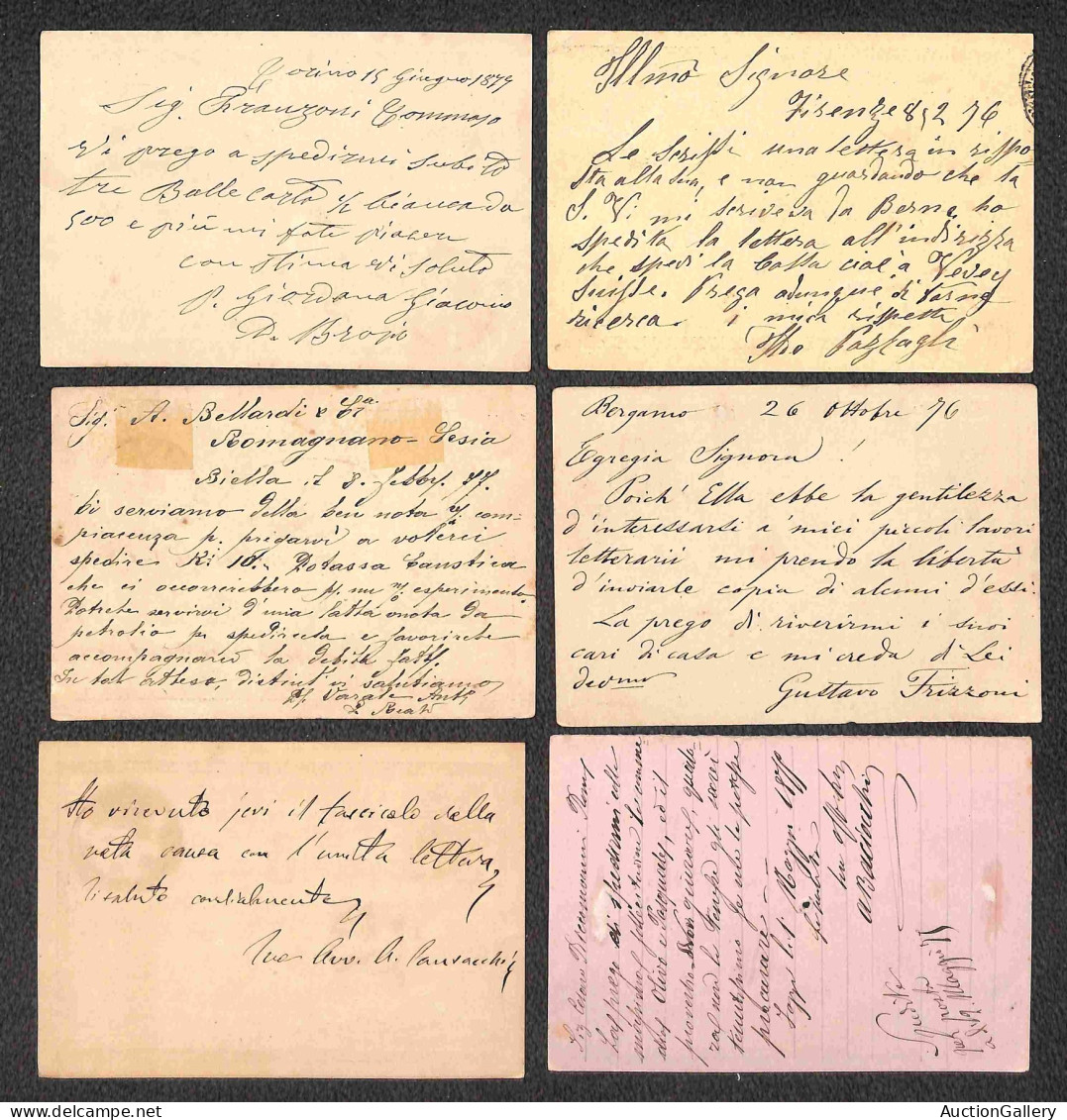 LOTTI & COLLEZIONI - REGNO - INTERI - 1861/1929 - Insieme Di 34 Cartoline Usate - Autres & Non Classés