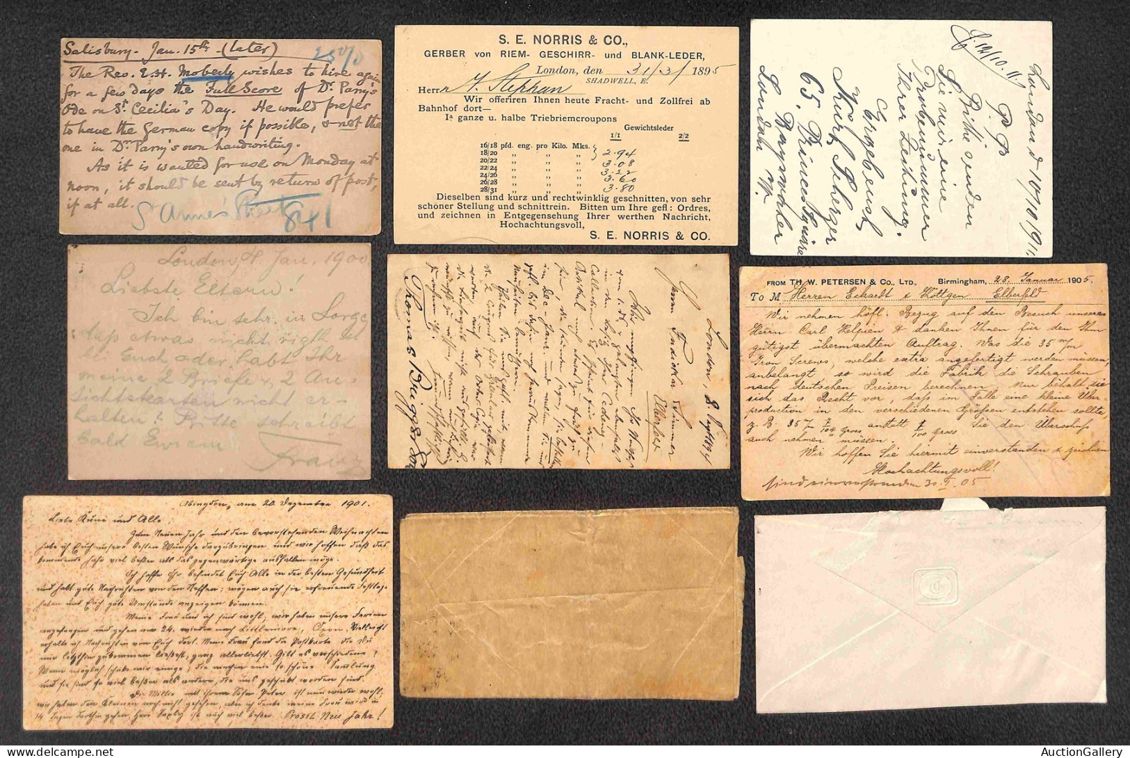 LOTTI & COLLEZIONI - GRAN BRETAGNA - 1892/1975 - Insieme Di 33 Interi Postali Di Cui 7 Cartoline + 26 Buste Del Periodo  - Other & Unclassified