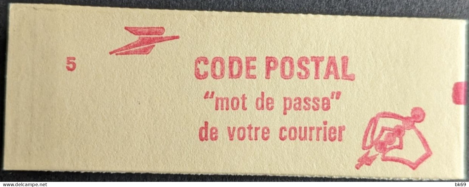 2274 C2 Conf. 5 Date 6/ 16.9.83 Carnet Liberté 2.00F Rouge - Modern : 1959-...