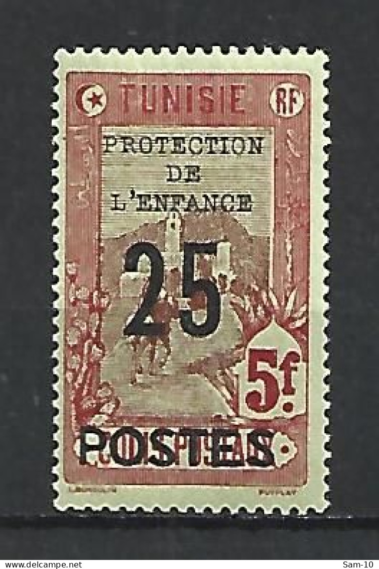 Timbre De Colonie Française Tunisie Neuf *  N 119 - Unused Stamps