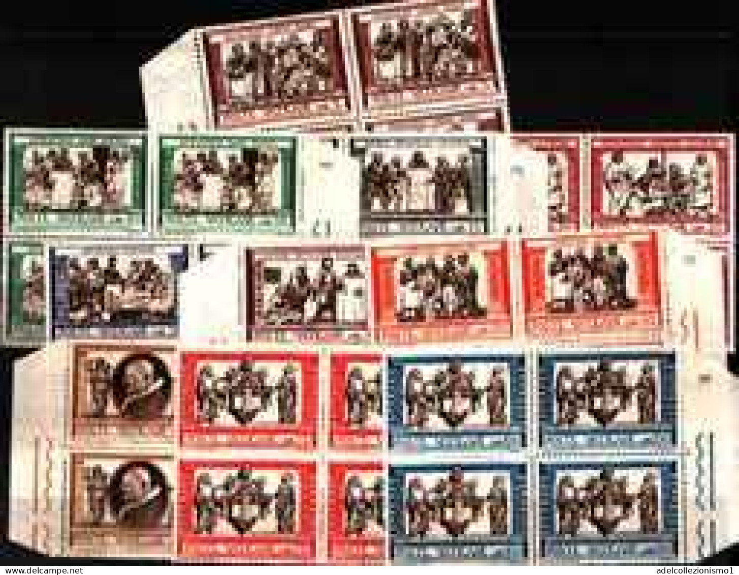 74121)  VATICANO LOTTO QUARTINE IN SERIE COMPLETE MNH** FOTO INDICATIVA - Nuevos