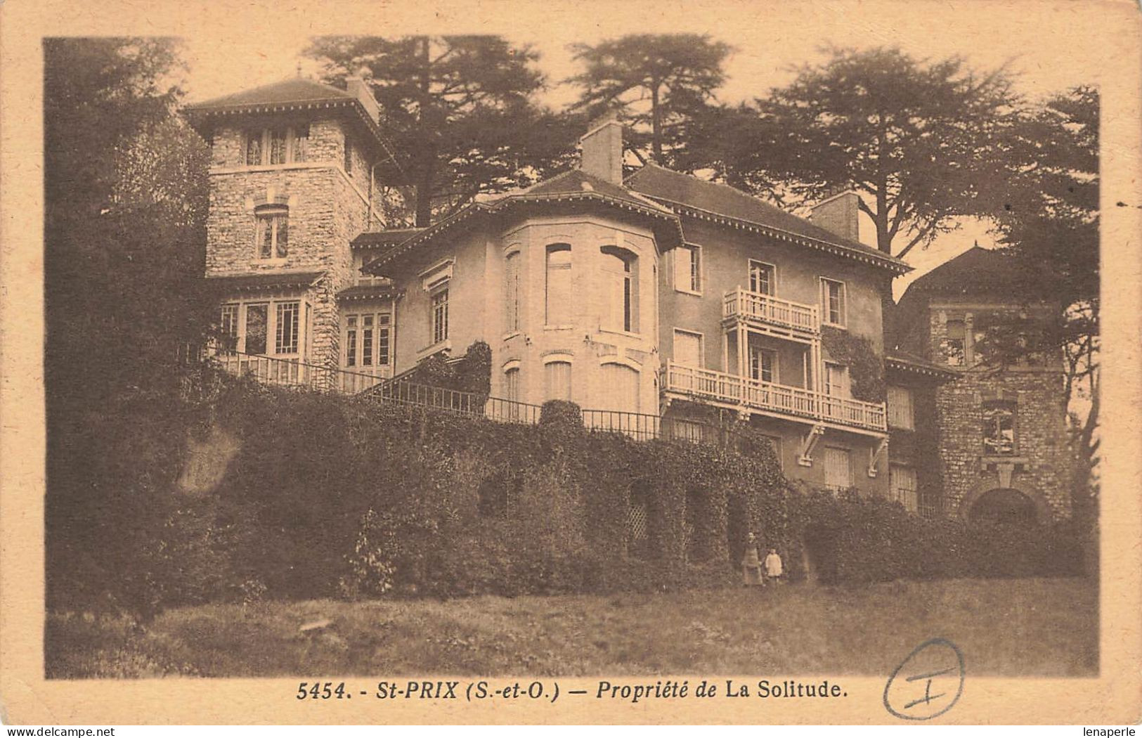 D5444 St Prix Propriété De La Solitude - Saint-Prix