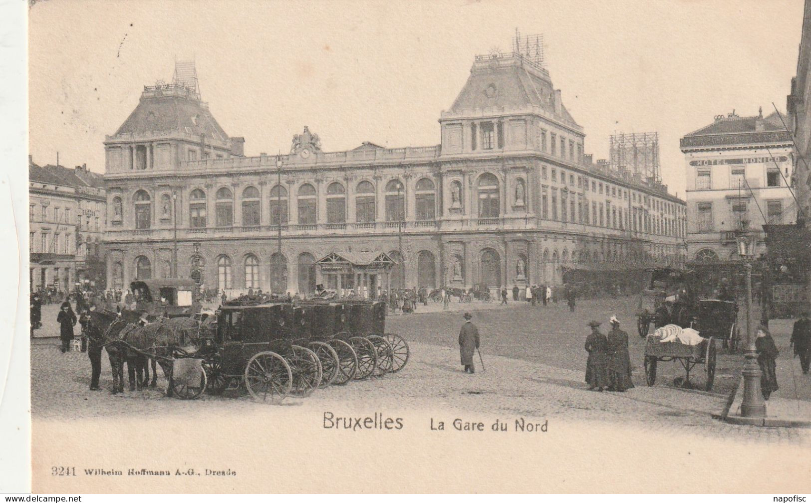 104-Bruxelles-Brussel La Gare Du Nord - Chemins De Fer, Gares