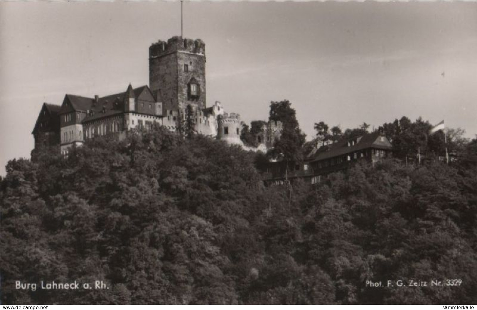 87294 - Lahnstein-Oberlahnstein, Burg Lahneck - Ca. 1960 - Lahnstein