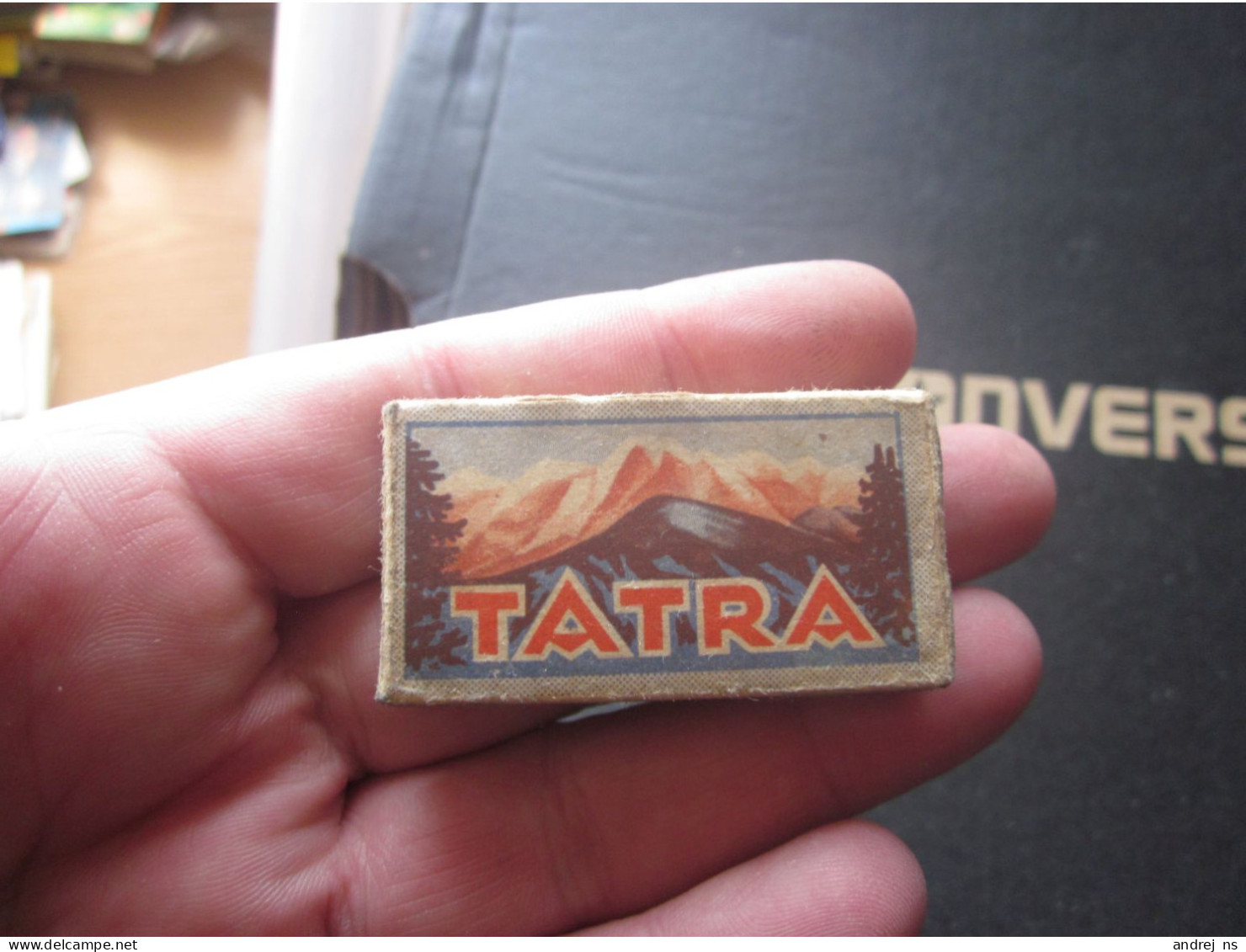 Razor Blades Old Vintage Cover Only Tatra Czechoslovakia Package, More Pieces, I Did Not Open The Full Package - Lames De Rasoir