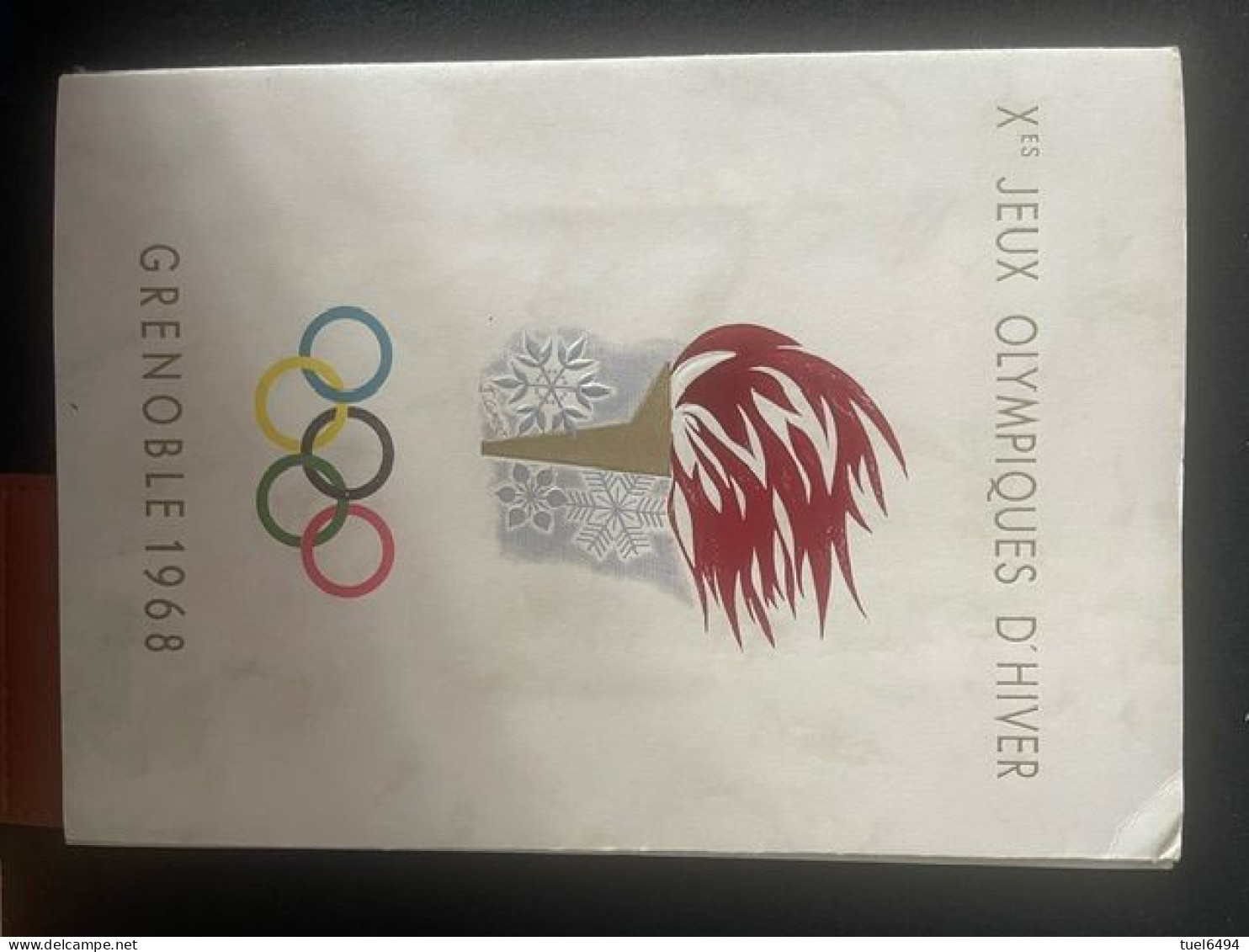 Xè JEUX OLYMPIQUES D'HIVER - Hiver 1968: Grenoble