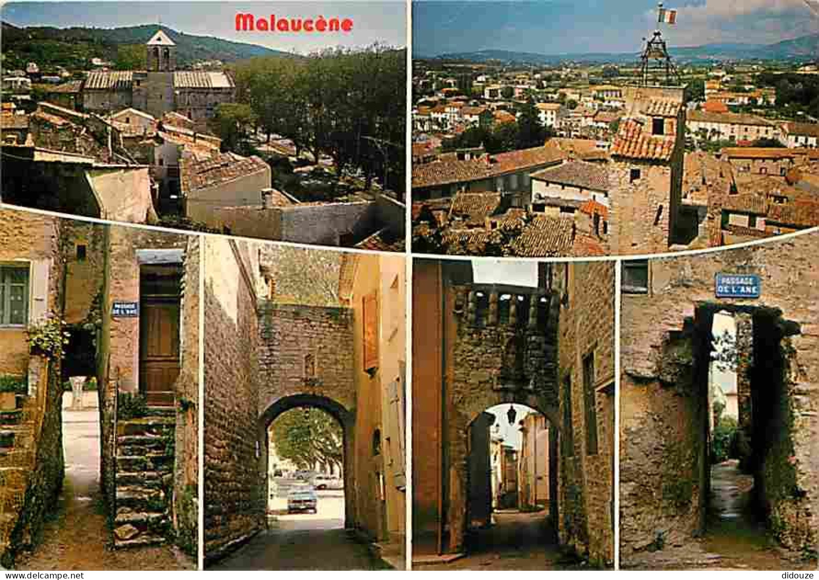 84 - Malaucène - Multivues - Passage De L'Ane Et Vieilles Portes - CPM - Voir Scans Recto-Verso - Malaucene