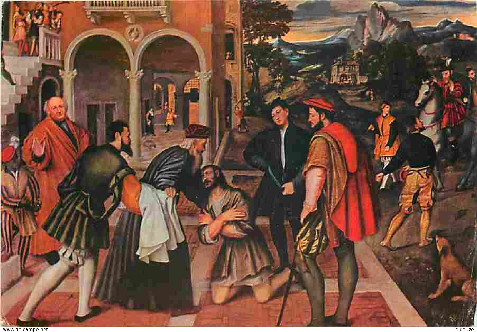 Art - Peinture - Bernardino Licinio - Intoarcerea Fiului Risipitor - The Return Of The Prodigal Son - CPM - Voir Scans R - Malerei & Gemälde