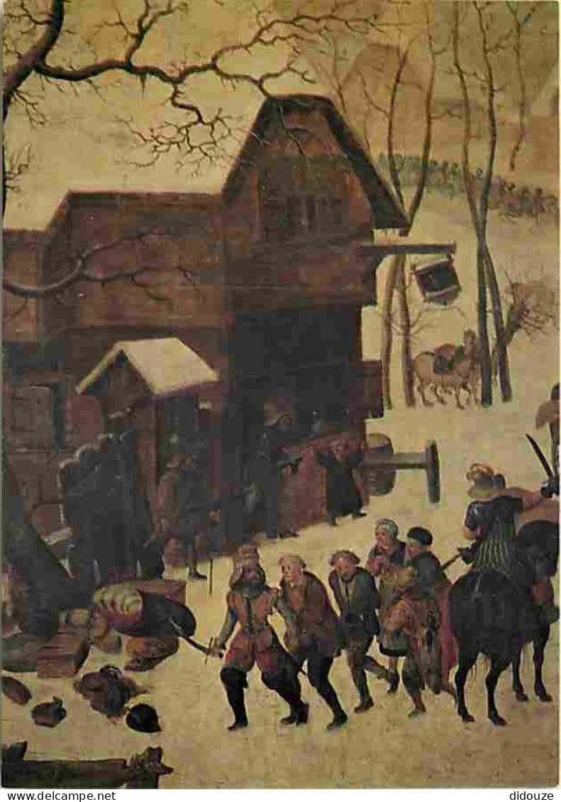 Art - Peinture - P Brueghel Le Jeune - Combat Dans Un Village - Détail - CPM - Voir Scans Recto-Verso - Malerei & Gemälde