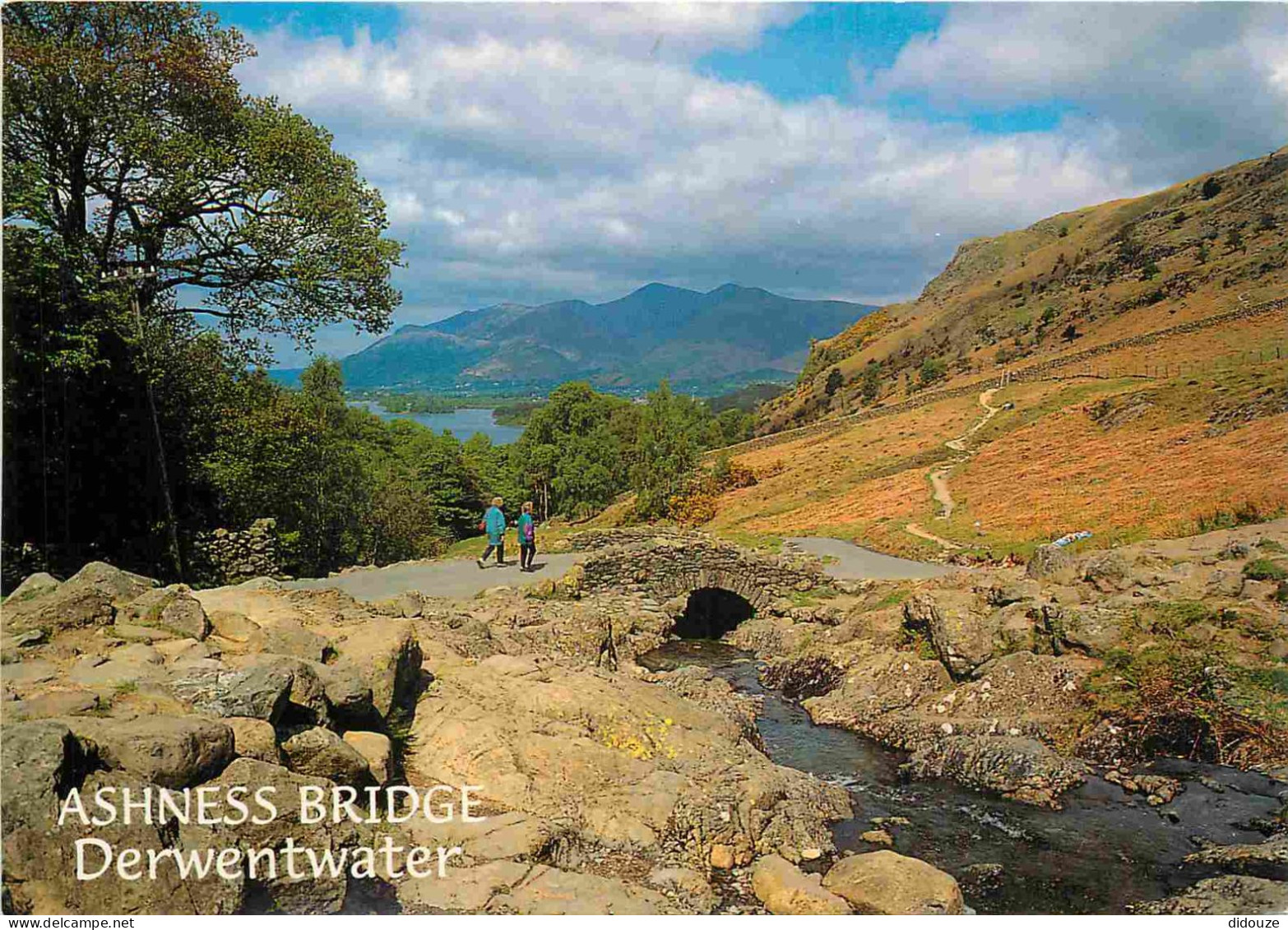 Angleterre - Derwentwater - Ashness Bridge And Skiddaw - Cumberland - Westmorland - England - Royaume Uni - UK - United  - Autres & Non Classés