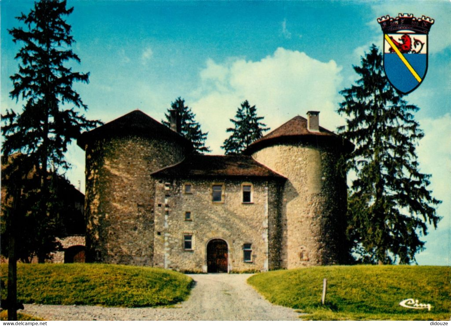 38 - Pontcharra - Château Bayard - Blasons - CPM - Carte Neuve - Voir Scans Recto-Verso - Pontcharra