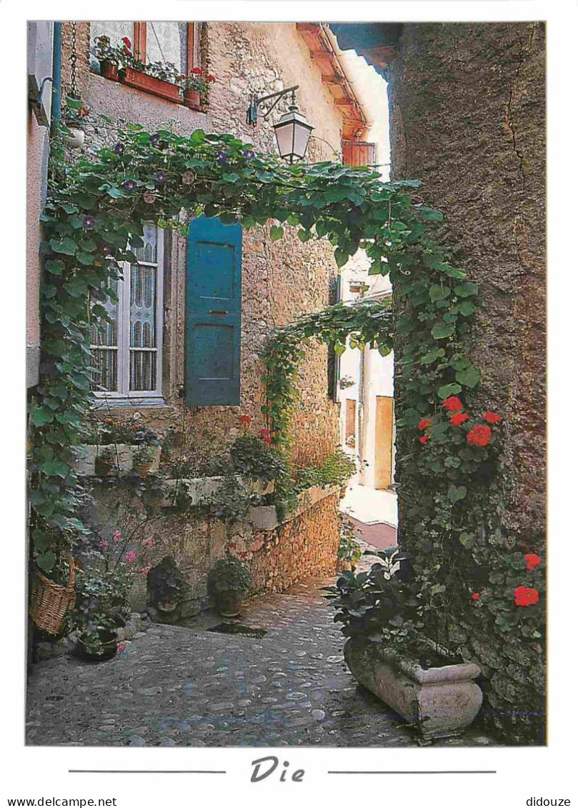 26 - Die - Ruelle Fleurie De La Vieille Ville - Fleurs - CPM - Voir Scans Recto-Verso - Die