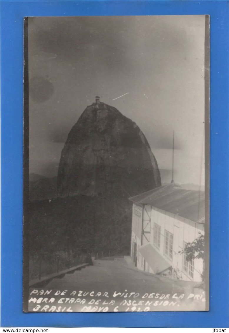 BRESIL - RIO DE JANEIRO Pan De Azucar, Carte Photo - Rio De Janeiro