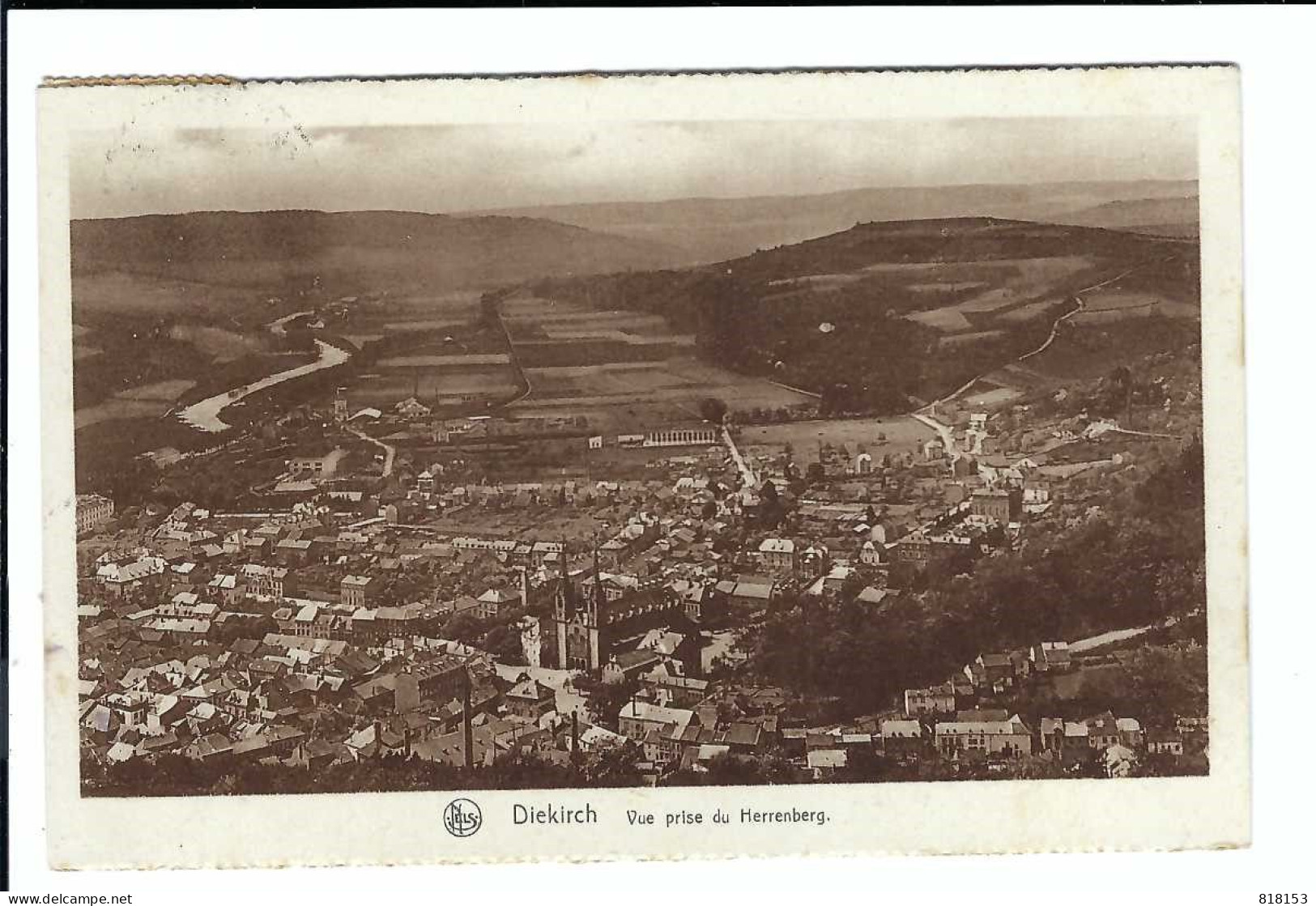 Diekirch   Vue Prise Du Herrenberg  1935 - Diekirch