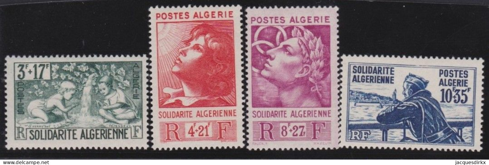 Algérie  .  Y&T   .     249/252 .      *    .    Neuf Avec Gomme - Unused Stamps