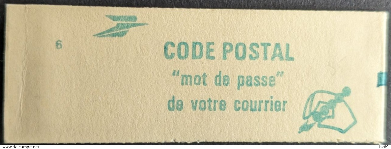 2375 C1 Conf. 6 Date 4/ 1.8.85 Carnet Liberté 1.80F Vert - Modernes : 1959-...