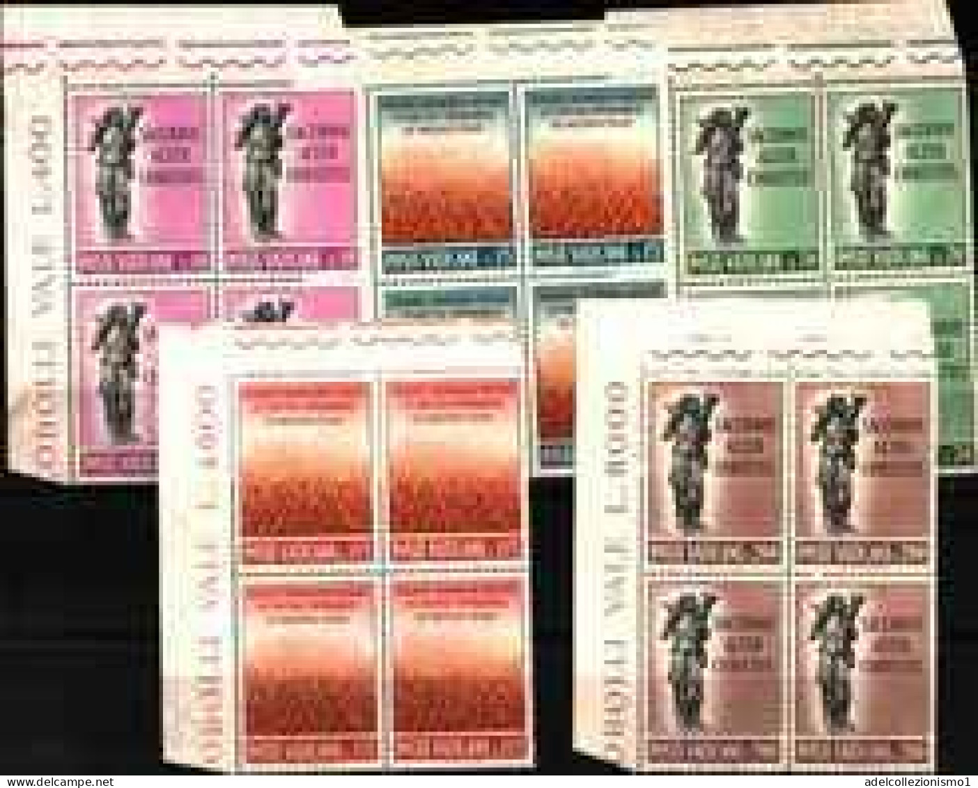 74136)  VATICANO LOTTO QUARTINE IN SERIE COMPLETE MNH** FOTO INDICATIVA - Unused Stamps