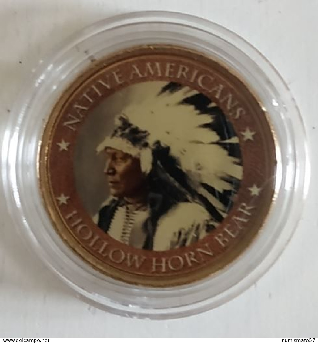 COFFRET INDIENS D'AMERIQUE - 10 MONNAIES DE 1 DOLLAR SACAGAWEA - Verzamelingen