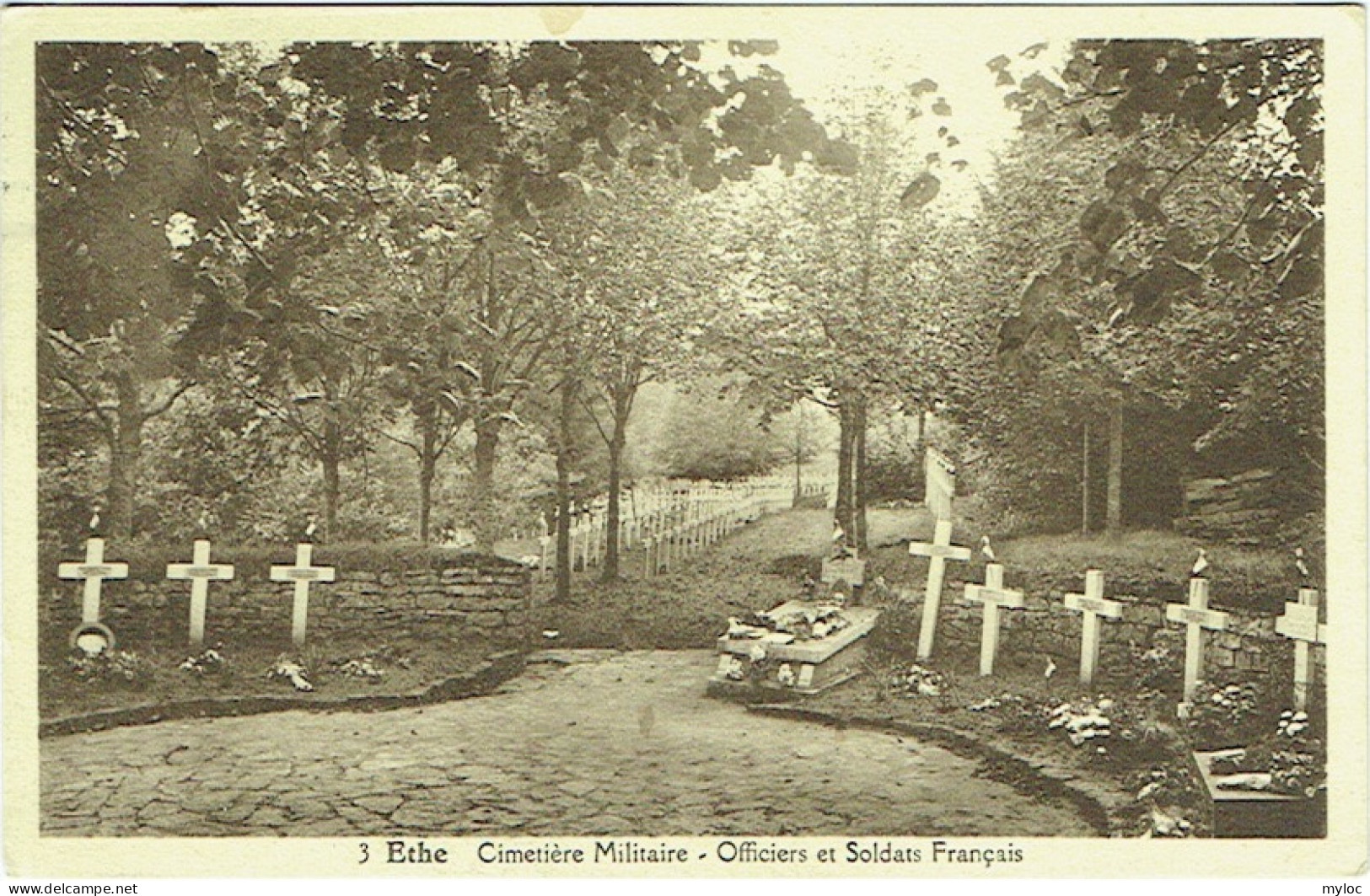 Virton. ETHE. Cimetière Militaire. Officiers Et Soldats Français. - Virton