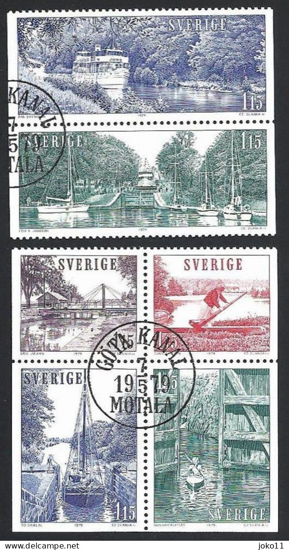 Schweden, 1979, Michel-Nr. 1065-1070, Gestempelt - Gebruikt