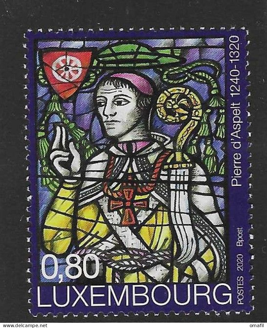 Luxemburg Pierre D'Aspelt Glasraam 2020 - Postfris - Unused Stamps