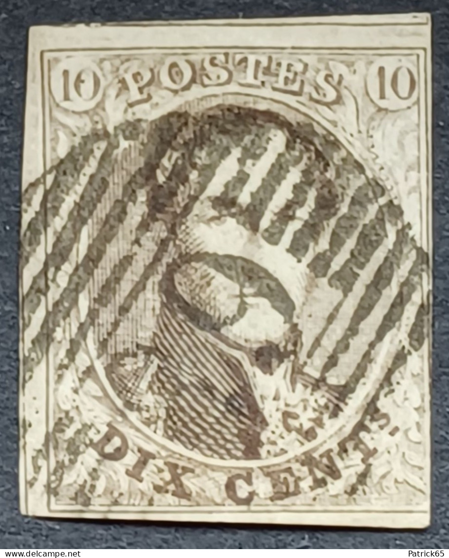 Belgie 1861 Medaillon Obp.nr.10  Used - 1858-1862 Medallones (9/12)
