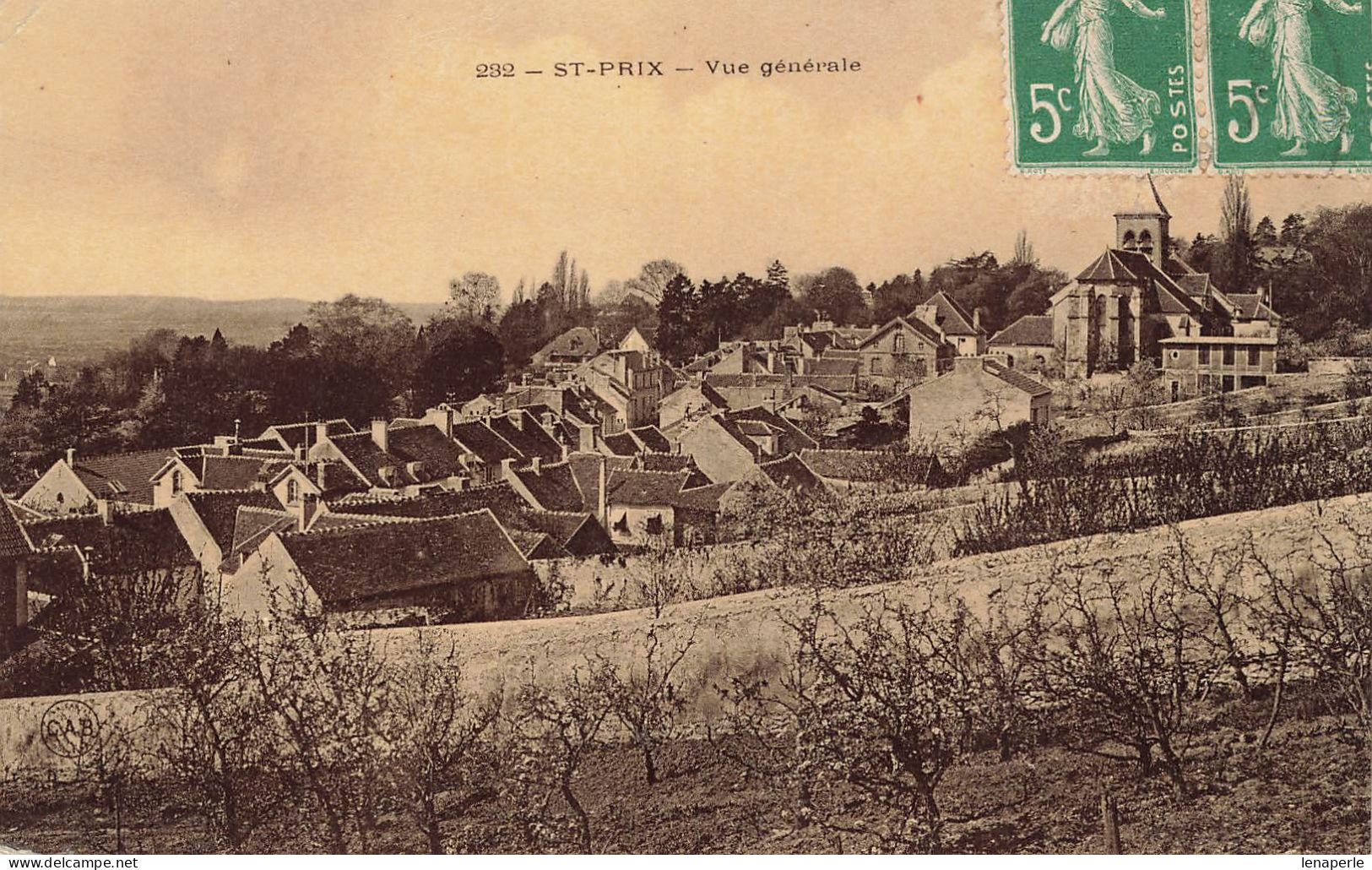 D5459 Saint Prix Vue Générale - Saint-Prix