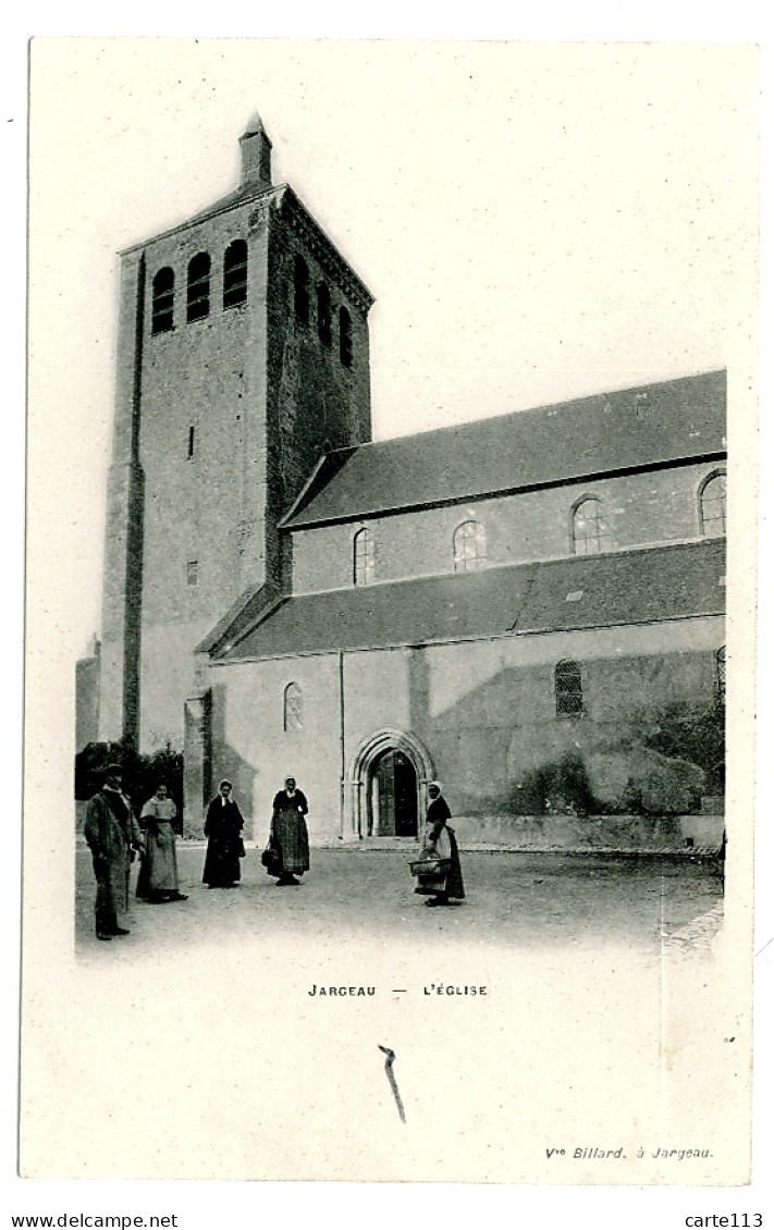 45 - B3442CPA - JARGEAU - L'église - Parfait état - LOIRET - Jargeau