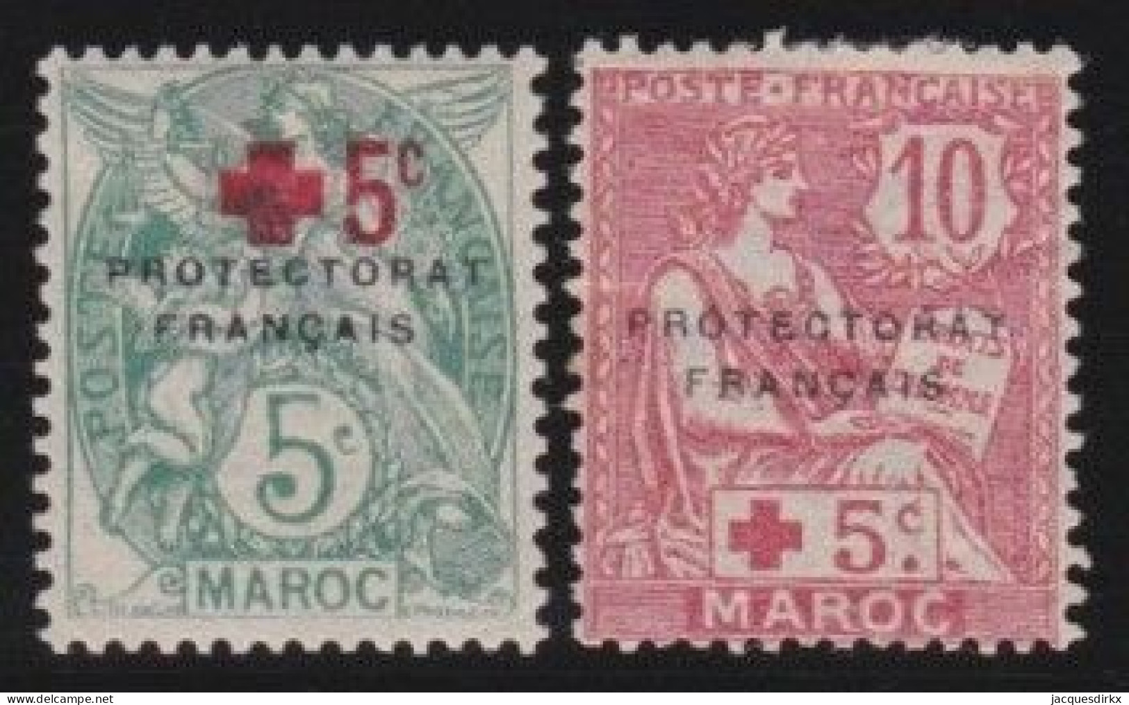 Maroc   .  Y&T   .    59/60    .      *    .    Neuf Avec Gomme - Unused Stamps