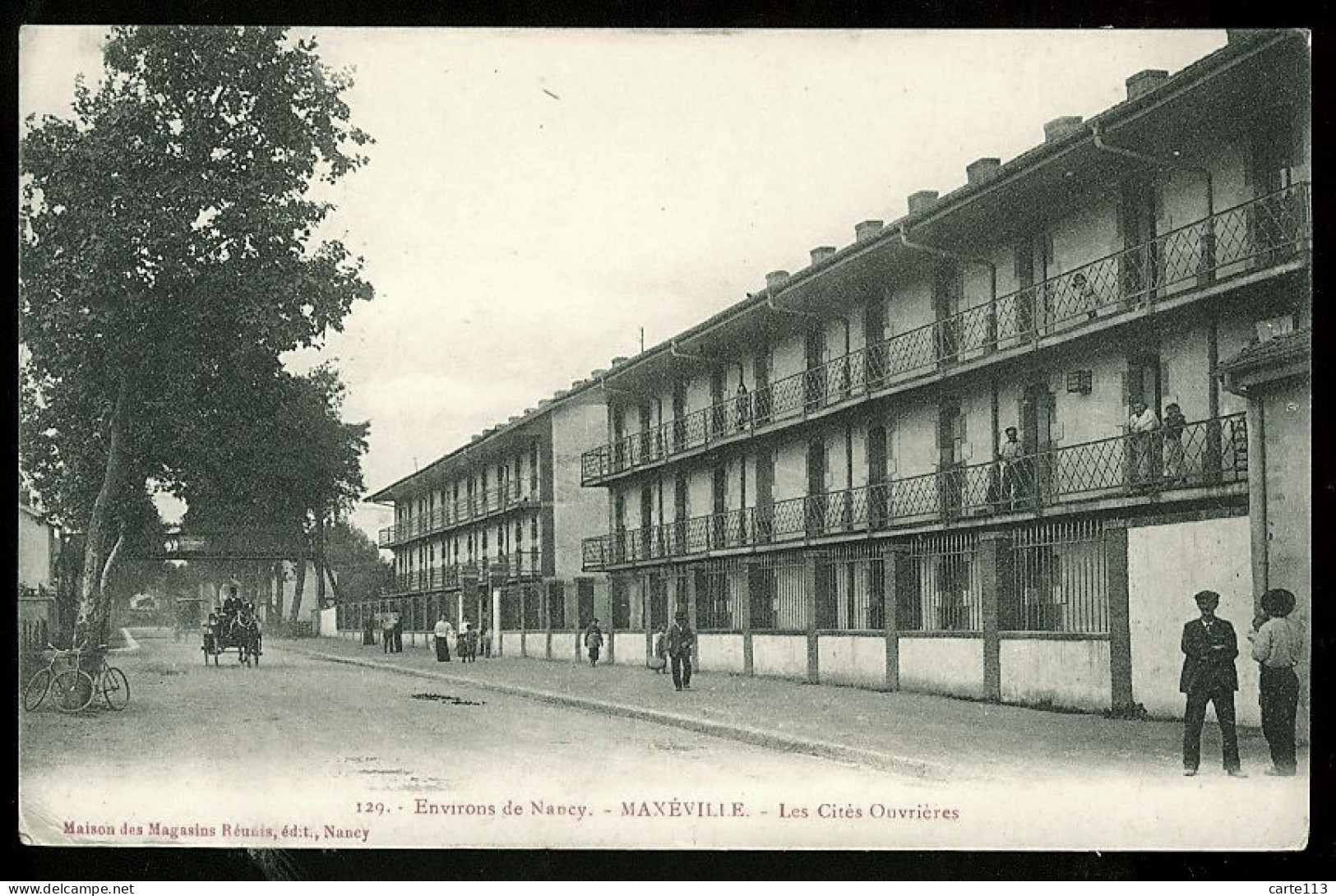 54 - B2487CPA - MAXEVILLE - Les Cités Ouvrières - Très Bon état - MEURTHE-ET-MOSELLE - Maxeville