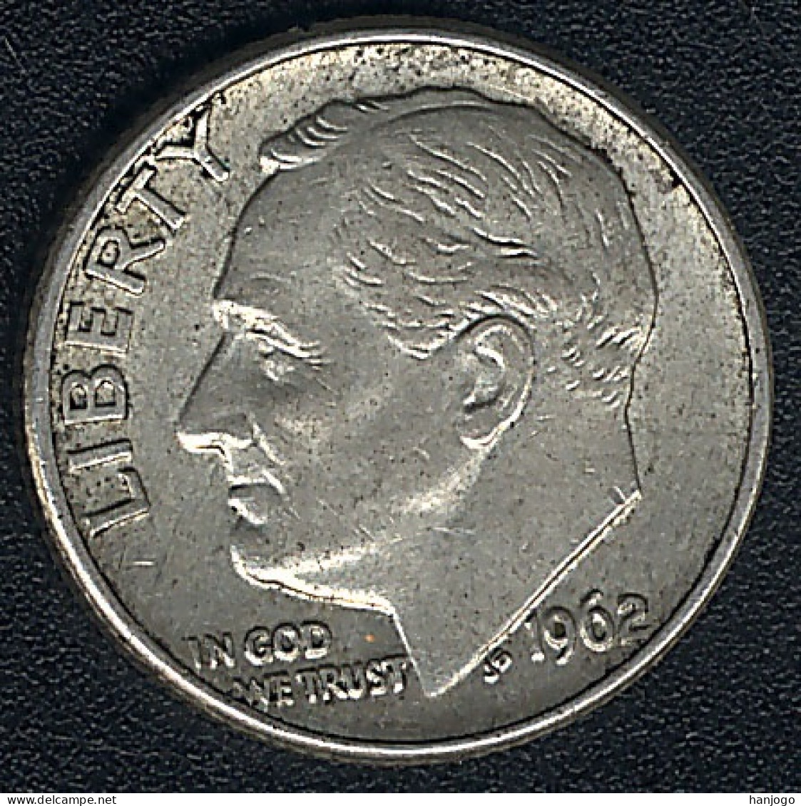 USA, 1 Dime 1962 Denver, Silber - 1946-...: Roosevelt