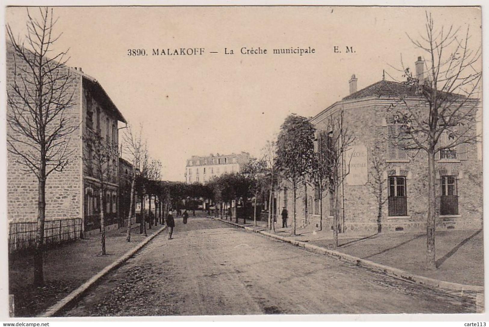 92 - B13398CPA - MALAKOFF - La Crèche Municipale - Parfait état - HAUTS-DE-SEINE - Malakoff