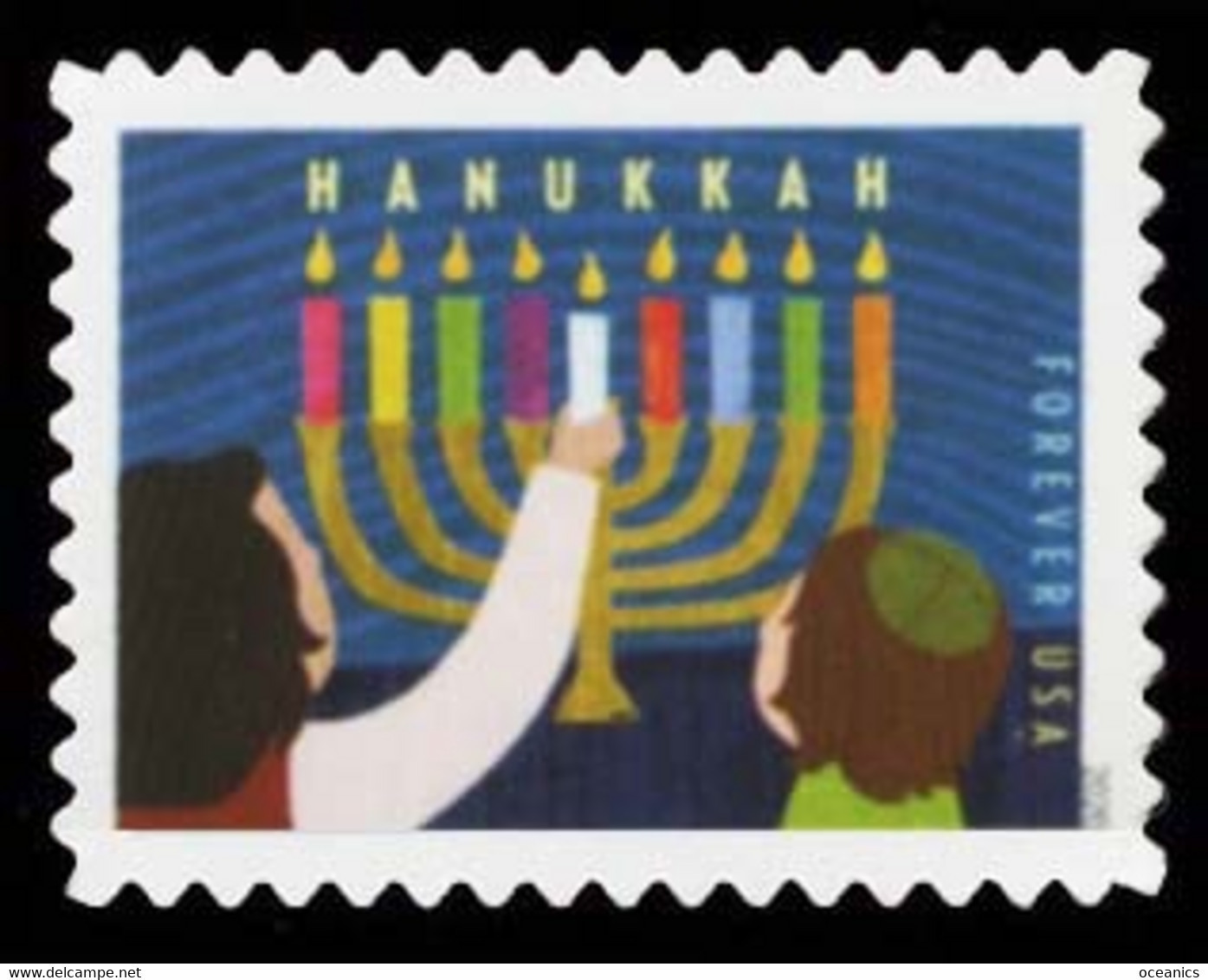 Etats-Unis / United States (Scott No.5530 - Hanukkah) [**] - Unused Stamps