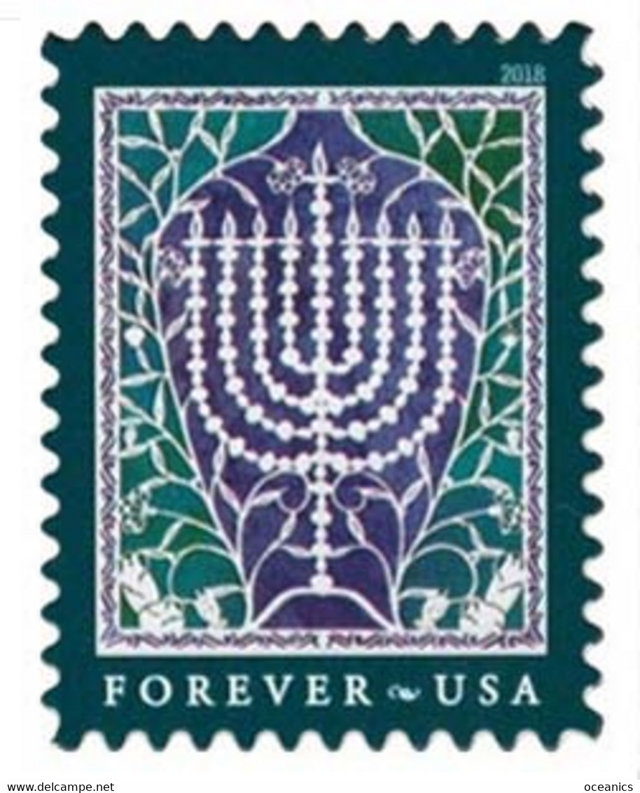 Etats-Unis / United States (Scott No.5338 - Hanukkah) [**] MNH - Ungebraucht