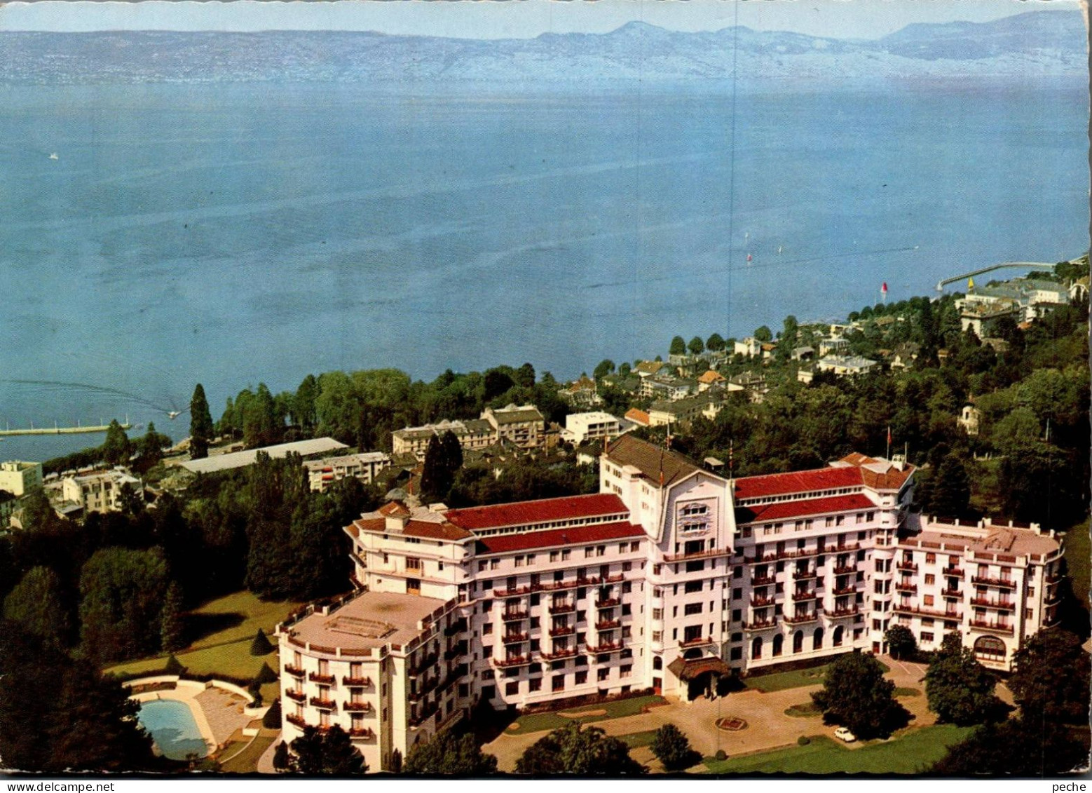 N°544 Z -cpsm Hôtel Le Royal -Evian Les Bains- - Hotels & Restaurants