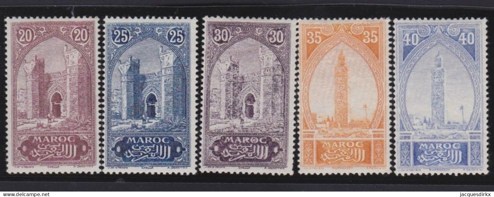 Maroc   .  Y&T   .    69/73    .      *    .    Neuf Avec Gomme - Unused Stamps