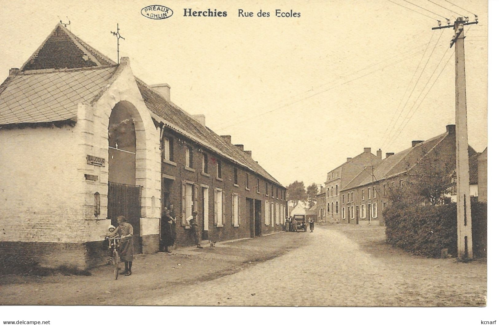 CP De HERCHIES " Rue Des écoles " Jurbise - Jurbise