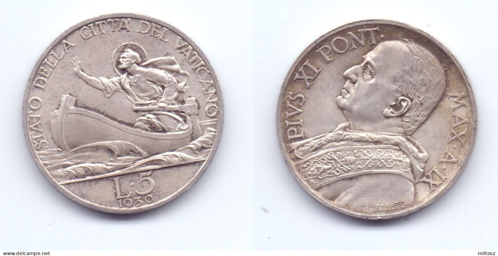 Vatican 5 Lire 1930 - Vatican